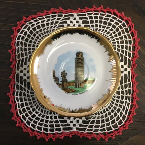Seltmann Weiden 'PISA TORRE PENDENTE' Souvenir Plate - Picture 5 of 7